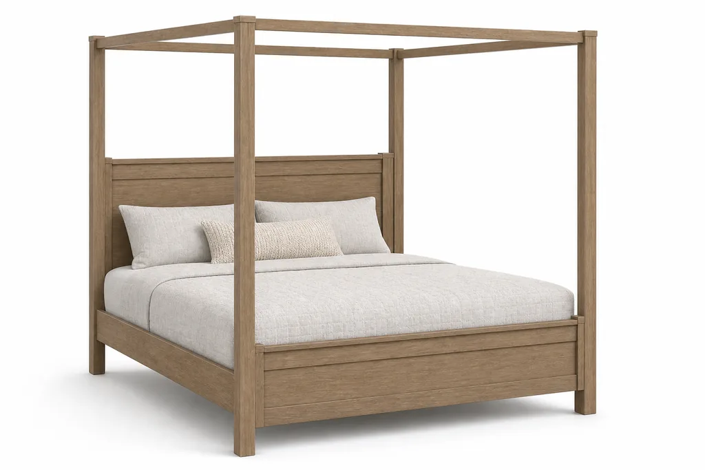 Illustration of Bed, Canopy Frame for MoverCalcs moving estimate inventory.