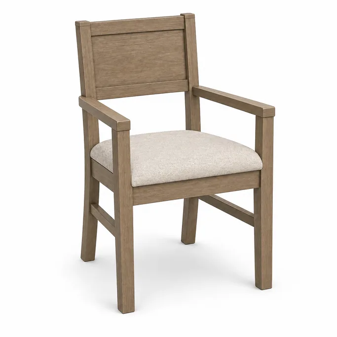 Illustration of Chair, With Arms for MoverCalcs moving estimate inventory.