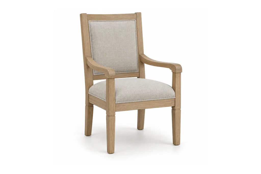 Illustration of Dining Chair, With Arms for MoverCalcs moving estimate inventory.
