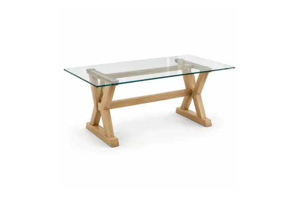 Illustration of Dining Table, Glass Top for MoverCalcs moving estimate inventory.