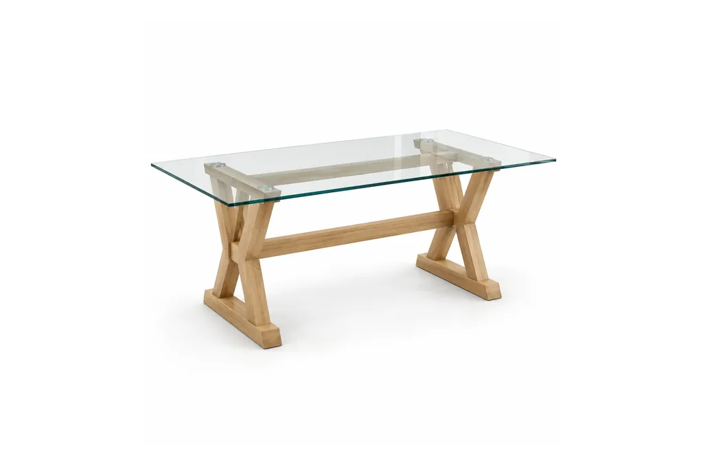 Illustration of Dining Table, Glass Top for MoverCalcs moving estimate inventory.
