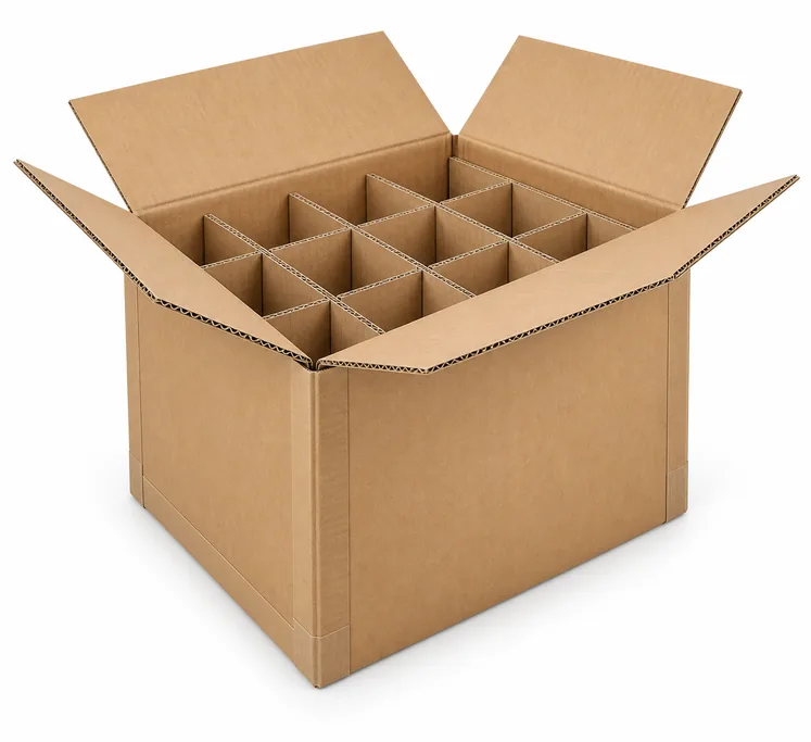 Illustration of Dish Pack Boxes for MoverCalcs moving estimate inventory.