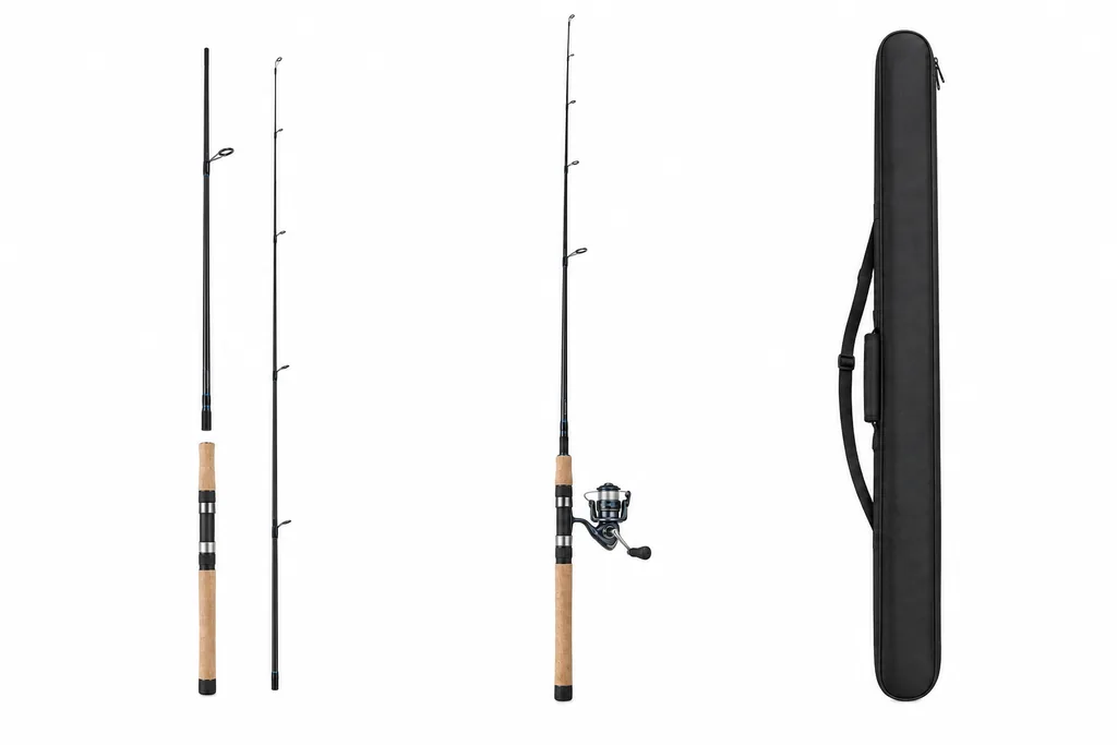 Illustration of Fishing Rod Set for MoverCalcs moving estimate inventory.