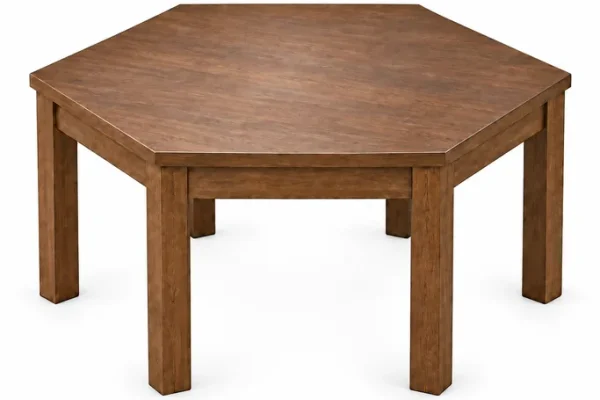 Illustration of Game Table, 6 Person for MoverCalcs moving estimate inventory.