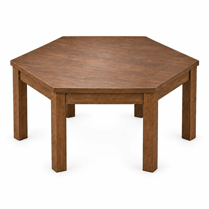 Illustration of Game Table, 6 Person for MoverCalcs moving estimate inventory.