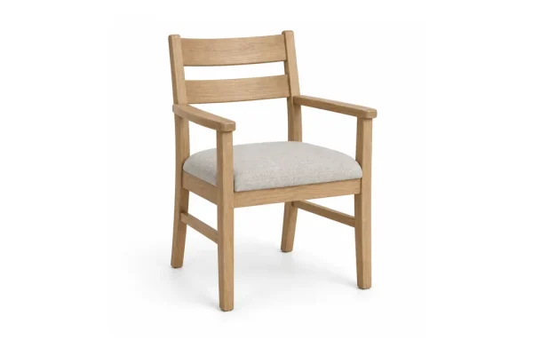 Illustration of Kitchen Chair, With Arms for MoverCalcs moving estimate inventory.