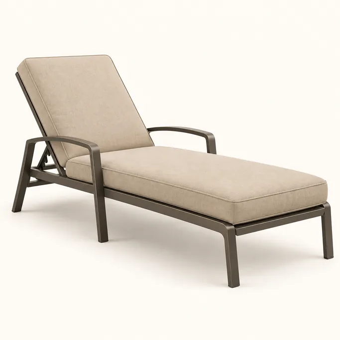 Illustration of Patio Lounge Chair for MoverCalcs moving estimate inventory.