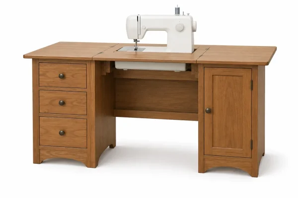 Illustration of Sewing Machine Table for MoverCalcs moving estimate inventory.