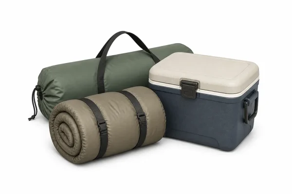 Illustration of Camping Gear, CuFt for MoverCalcs moving estimate inventory.