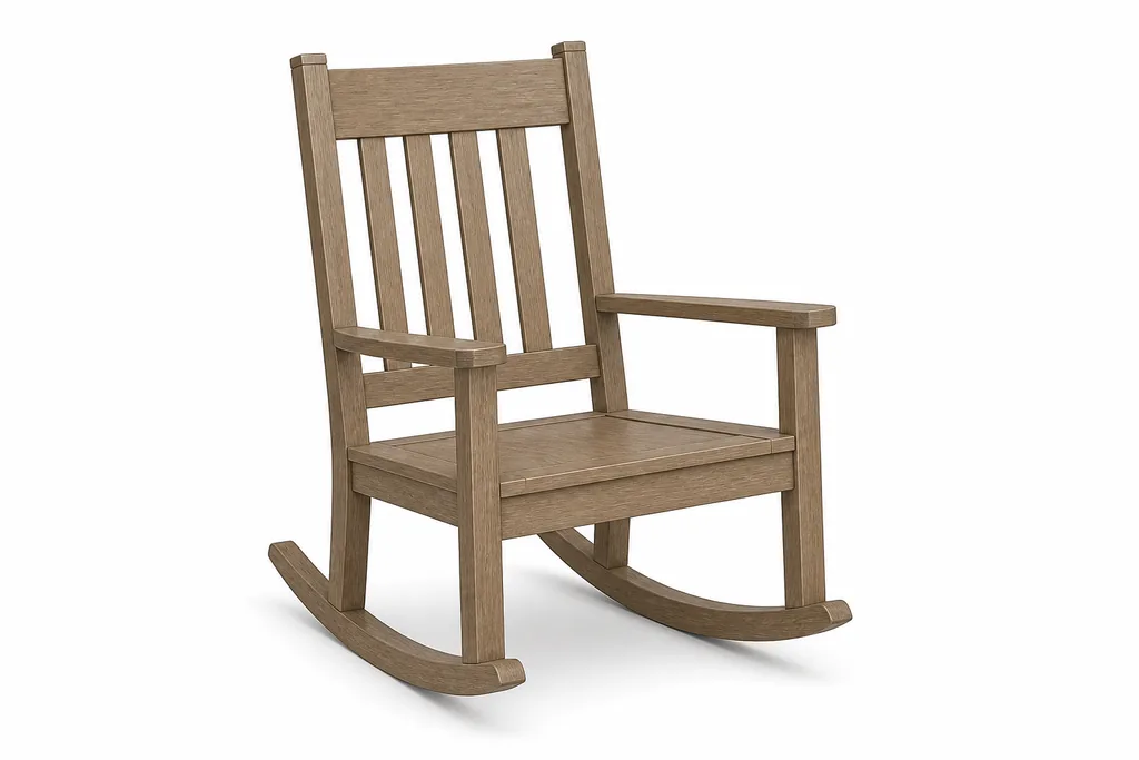 Illustration of Chair, Rocking for MoverCalcs moving estimate inventory.