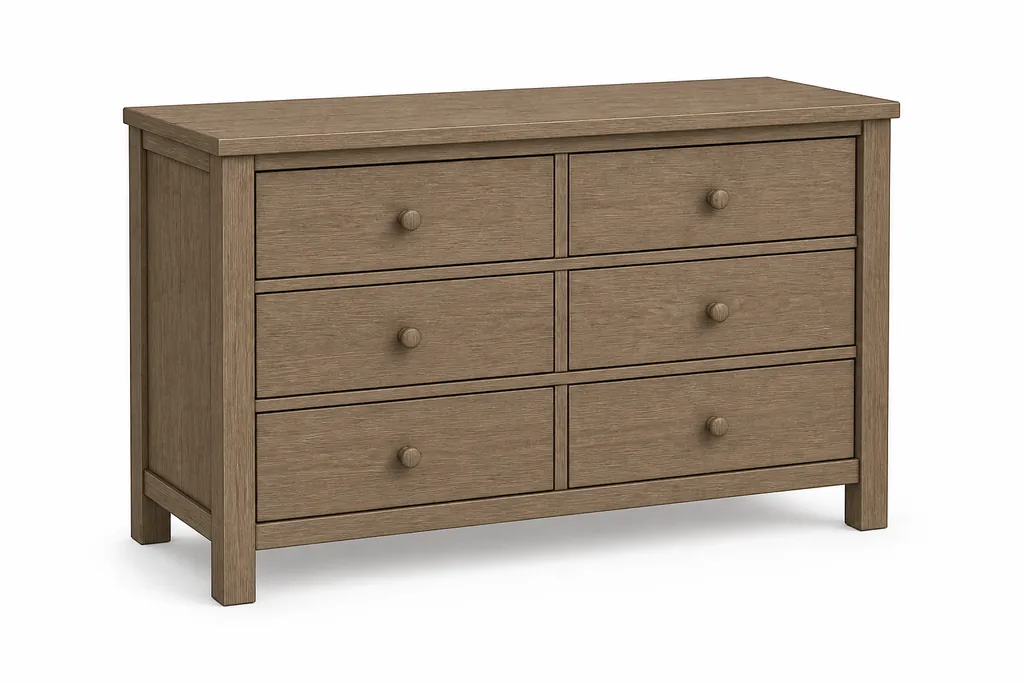 Illustration of Dresser, Nursery for MoverCalcs moving estimate inventory.