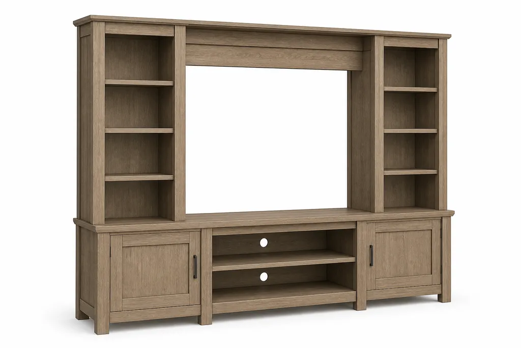Illustration of Entertainment Center for MoverCalcs moving estimate inventory.