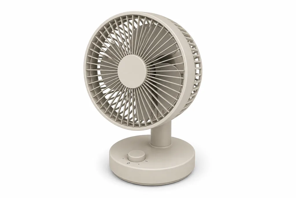 Illustration of Fan, Table for MoverCalcs moving estimate inventory.