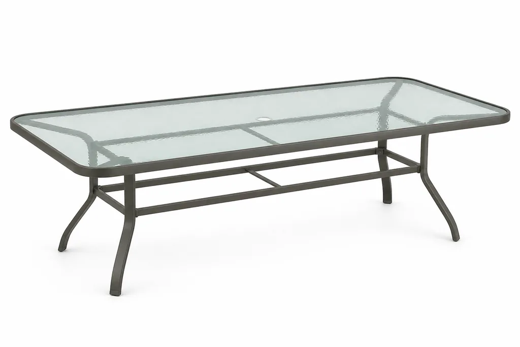 Illustration of Glass Top Table, Large for MoverCalcs moving estimate inventory.