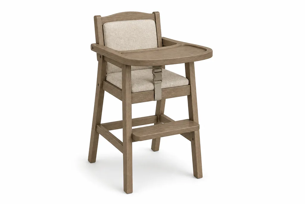 Illustration of High Chair for MoverCalcs moving estimate inventory.