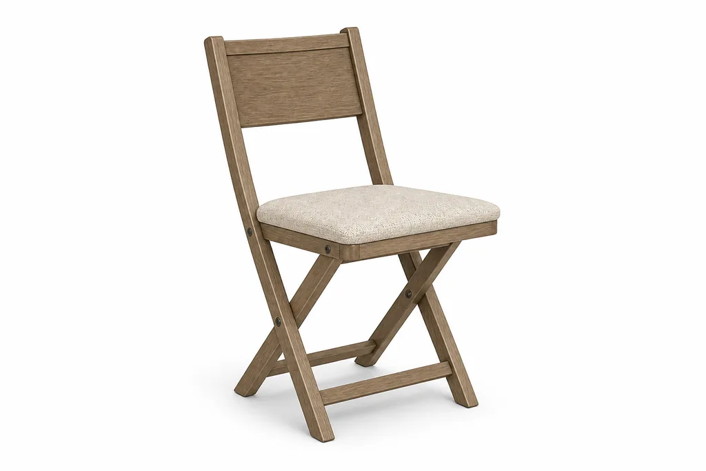 Illustration of Kitchen Chair, Folding for MoverCalcs moving estimate inventory.