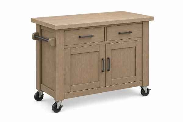 Illustration of Kitchen Island, Movable for MoverCalcs moving estimate inventory.