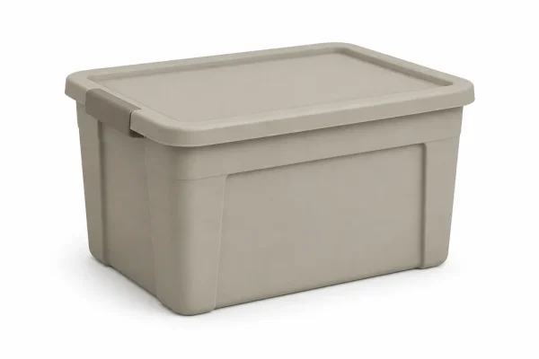 Illustration of Plastic Storage Bin for MoverCalcs moving estimate inventory.