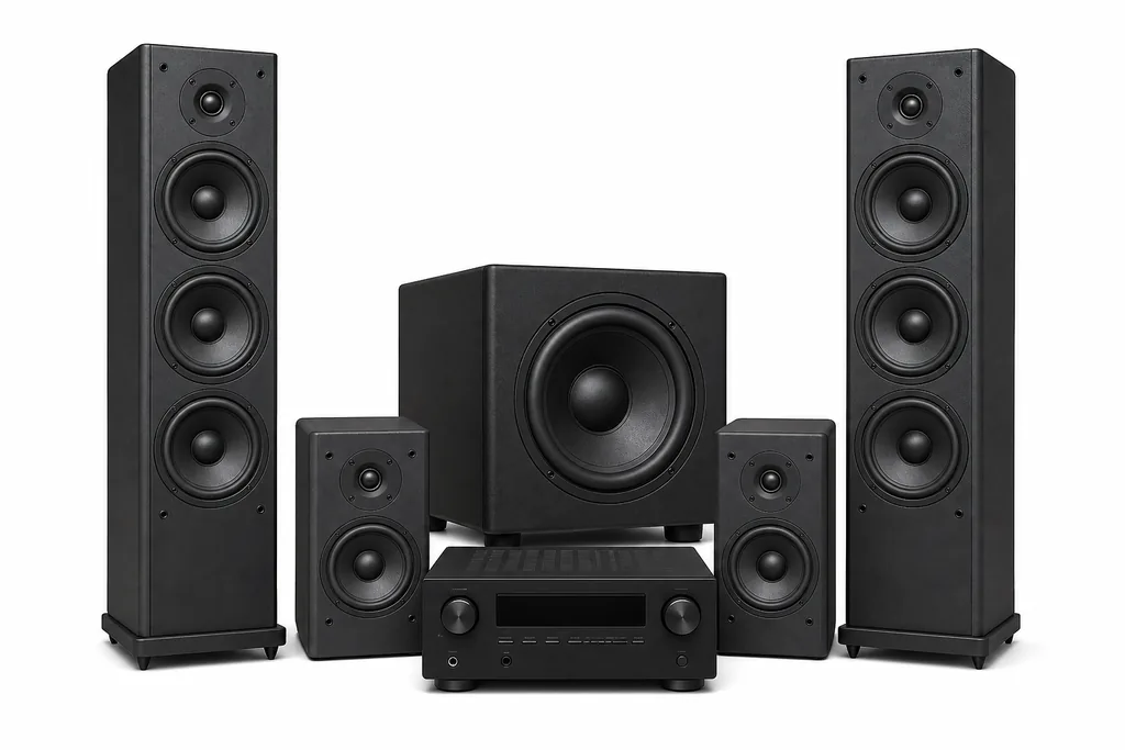 Illustration of Sound System, Large for MoverCalcs moving estimate inventory.