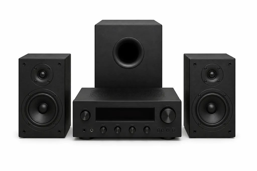 Illustration of Sound System, Medium for MoverCalcs moving estimate inventory.