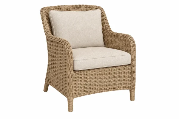 Illustration of Wicker Chair for MoverCalcs moving estimate inventory.